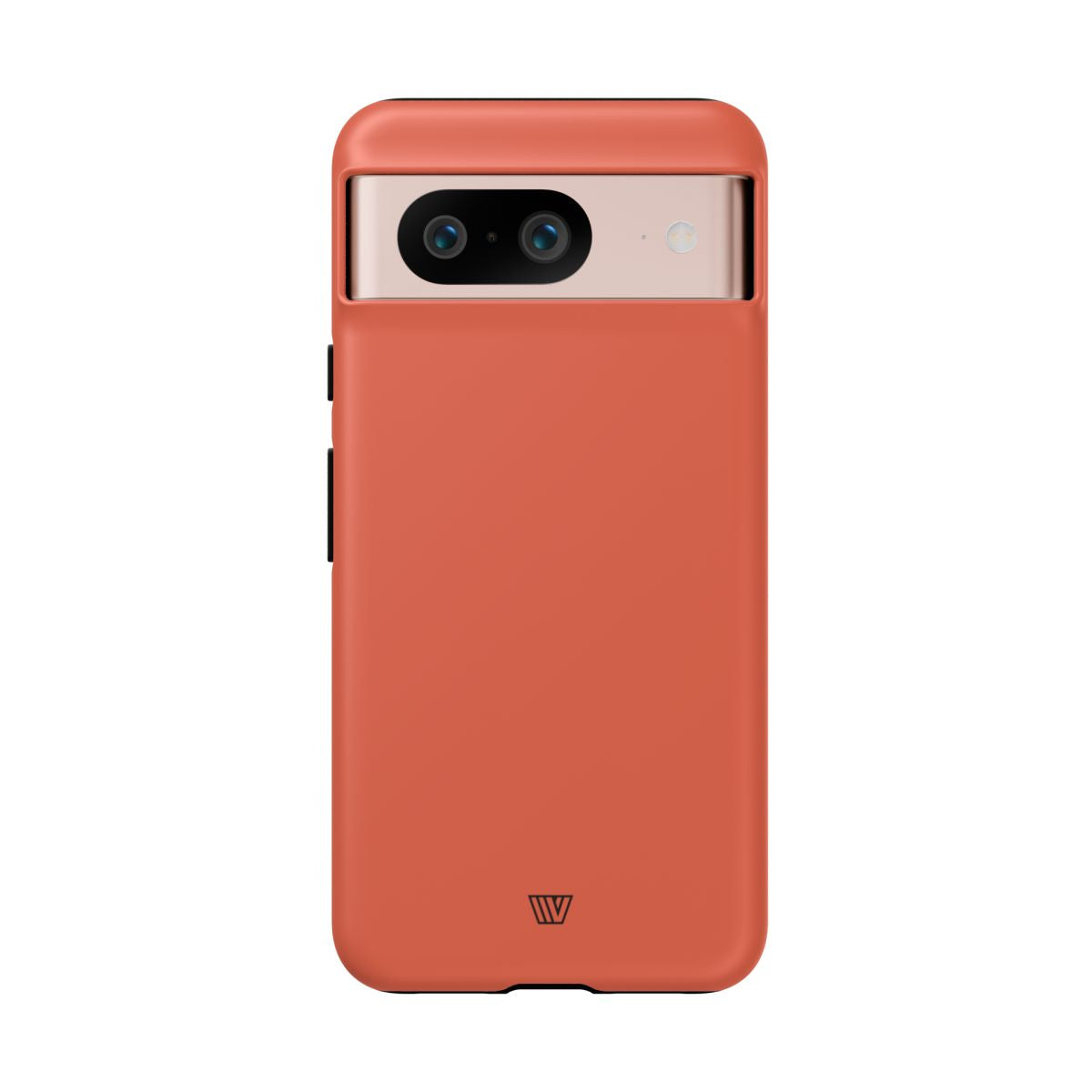 Burnt Sienna Tough Phone Case Dual-Layer Protection