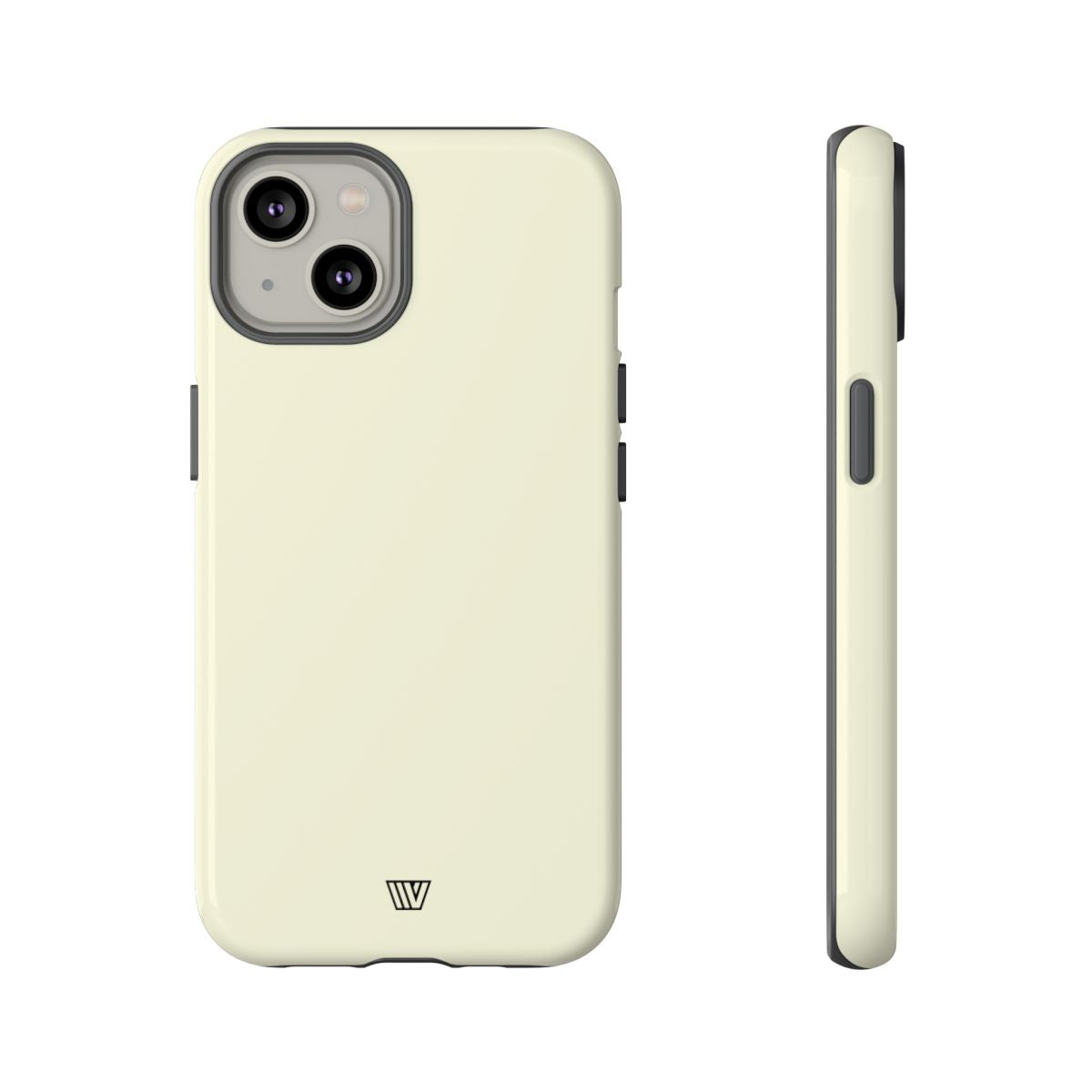Tough Ivory Phone Case Dual Layer Impact-Resistant Trovvve