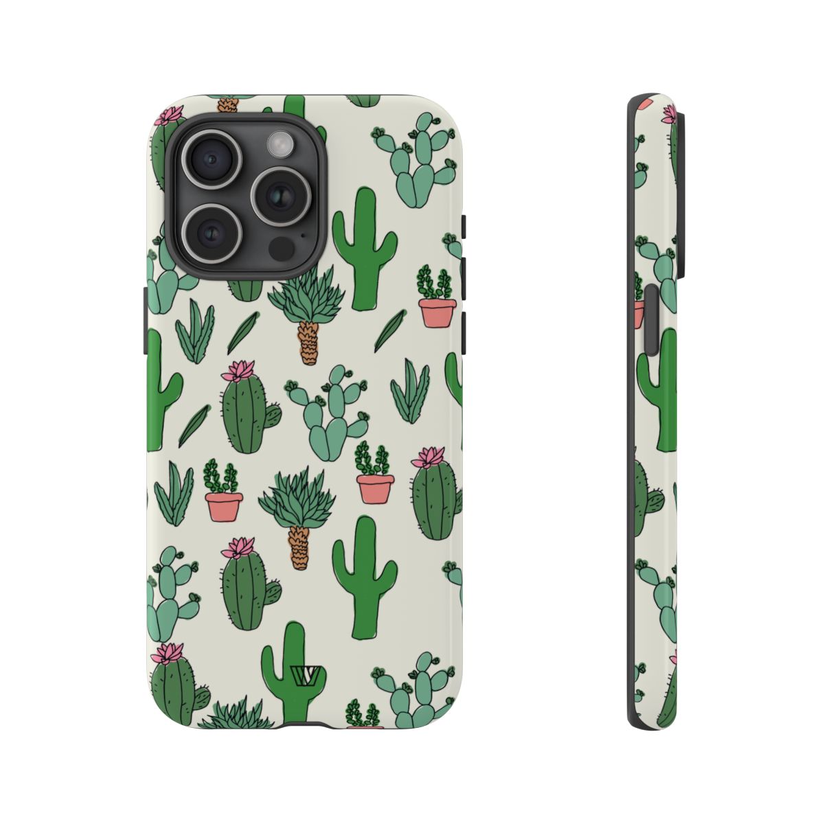 Tough Impact-Resistant Phone Case CACTUS DOODLES