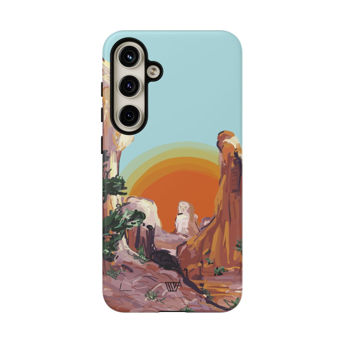 Tough Phone Case 8ft Drop Tested DESERT SUNRISE TROVVVE X EARTH FORMATIONS