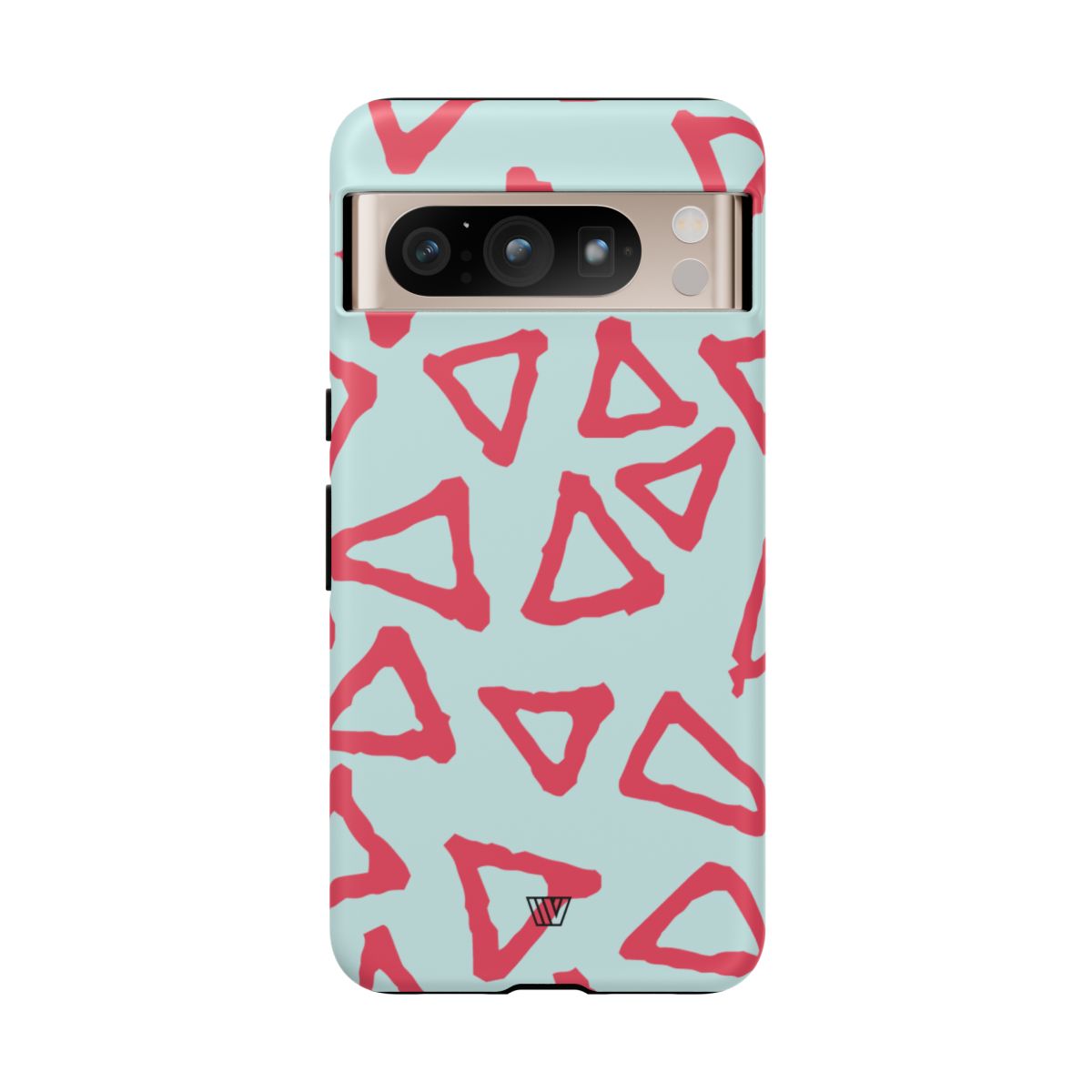 Triangle Doodle Tough Protective Phone Case