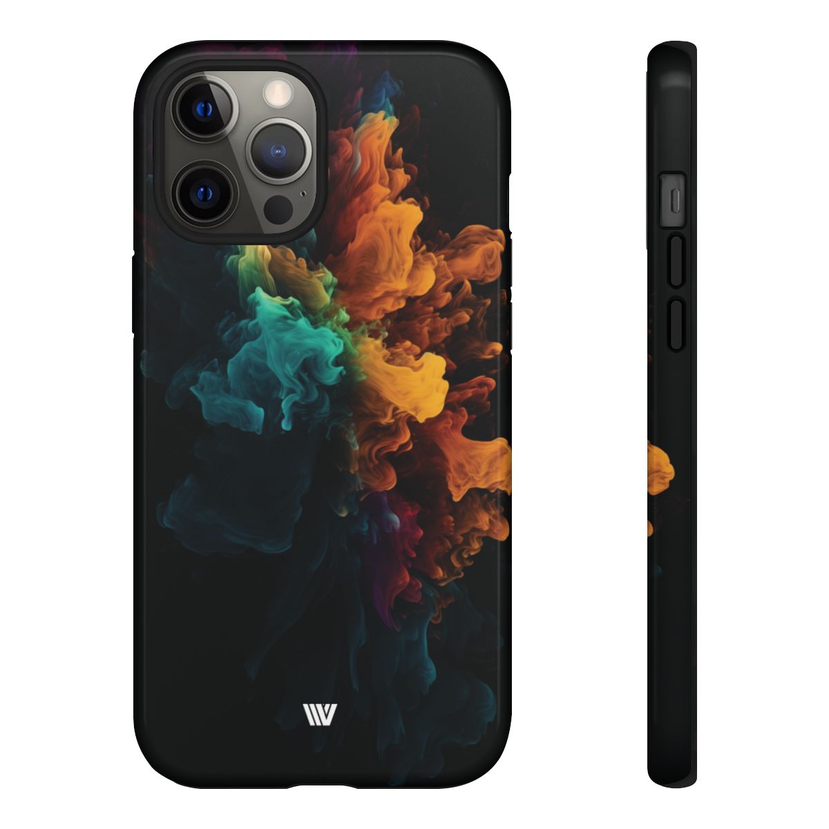 Tough Phone Case Dual-Layer Protection Color Burst