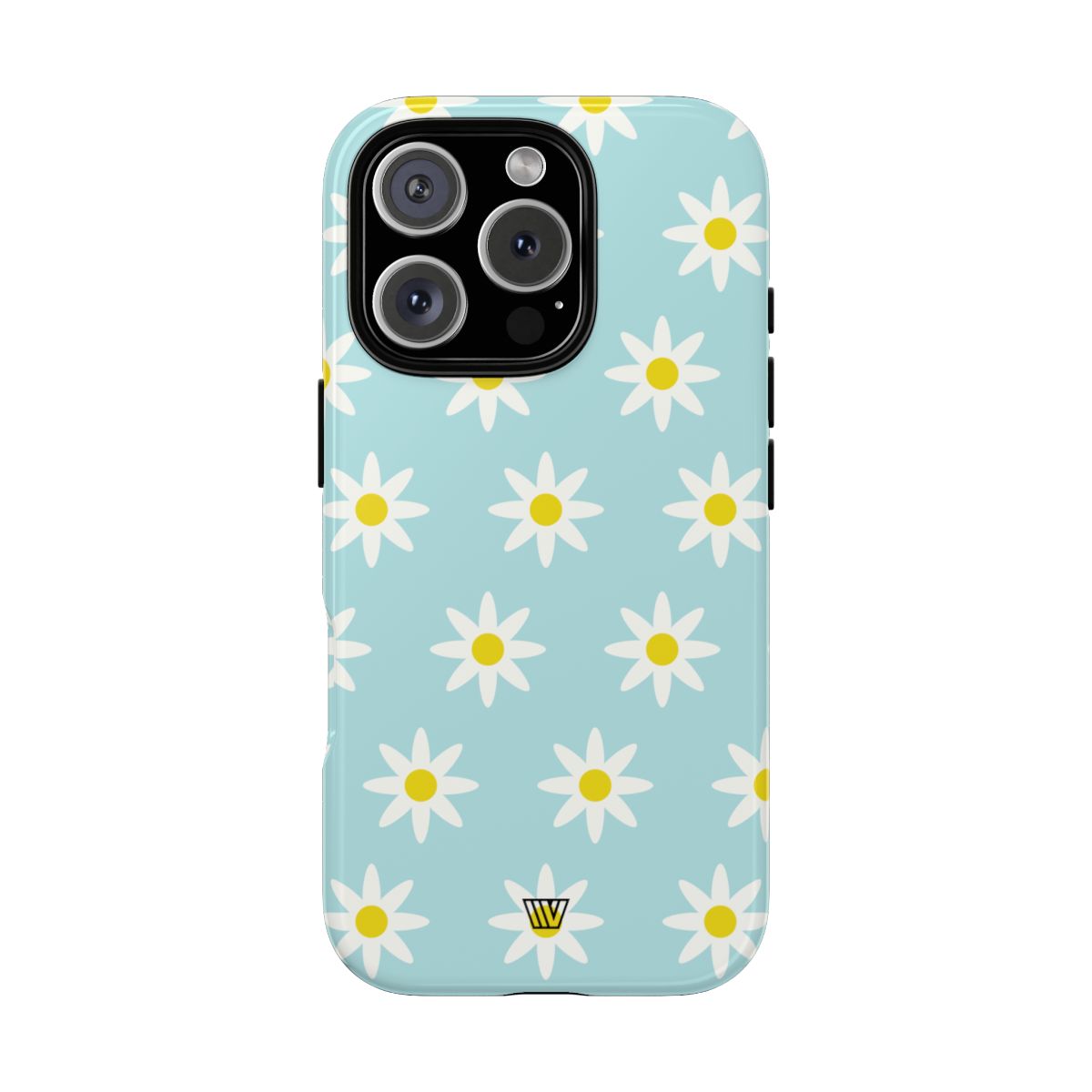 Tough Phone Case Dual Layer Impact Resistant DOODLE DAISY