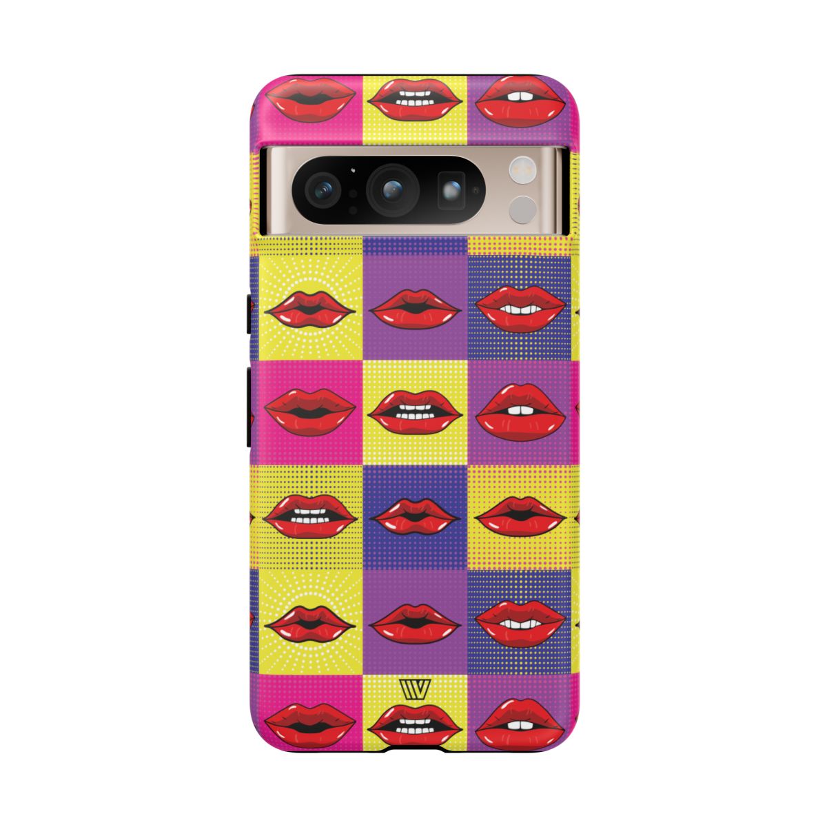 Tough Phone Case Dual-layer Protection POP ART LIPS