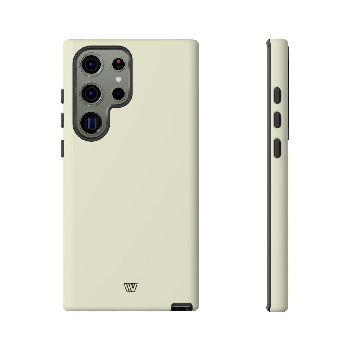 Tough Ivory Phone Case Dual Layer Impact-Resistant Trovvve
