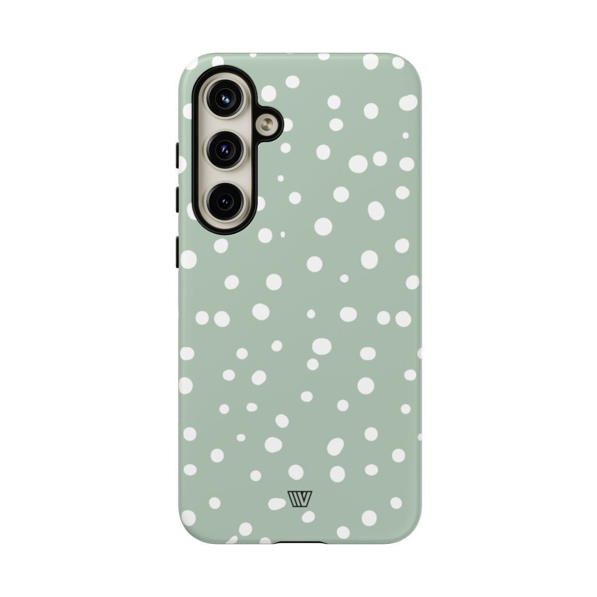 Pastel Green Dots Tough Phone Case