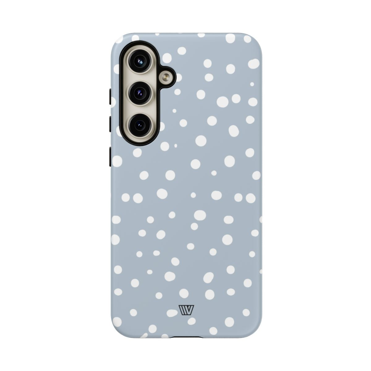 Blue Haze Dots Tough Phone Case Dual-Layer Protective Phone Case
