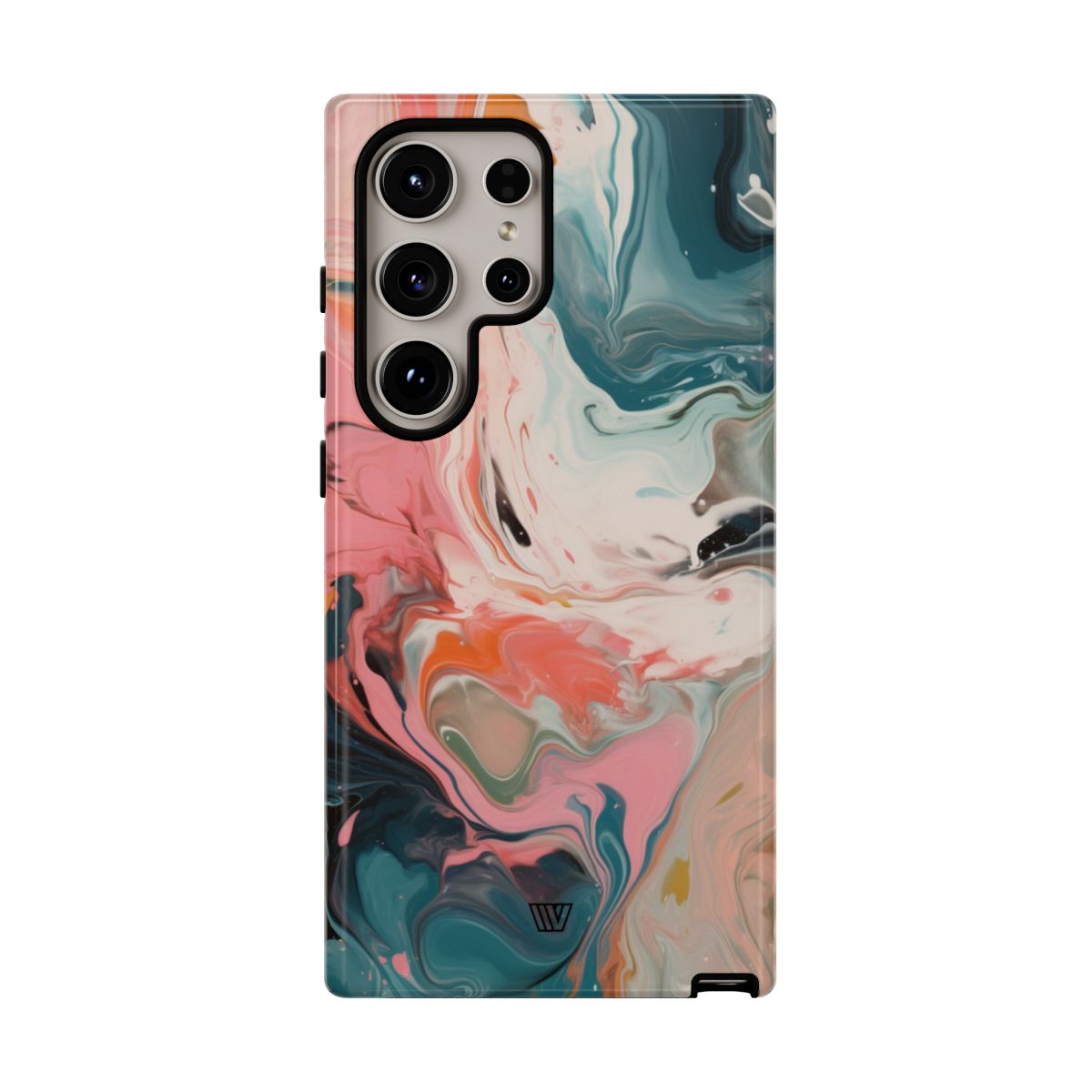 Pastel Paint Swirl Tough Phone Case