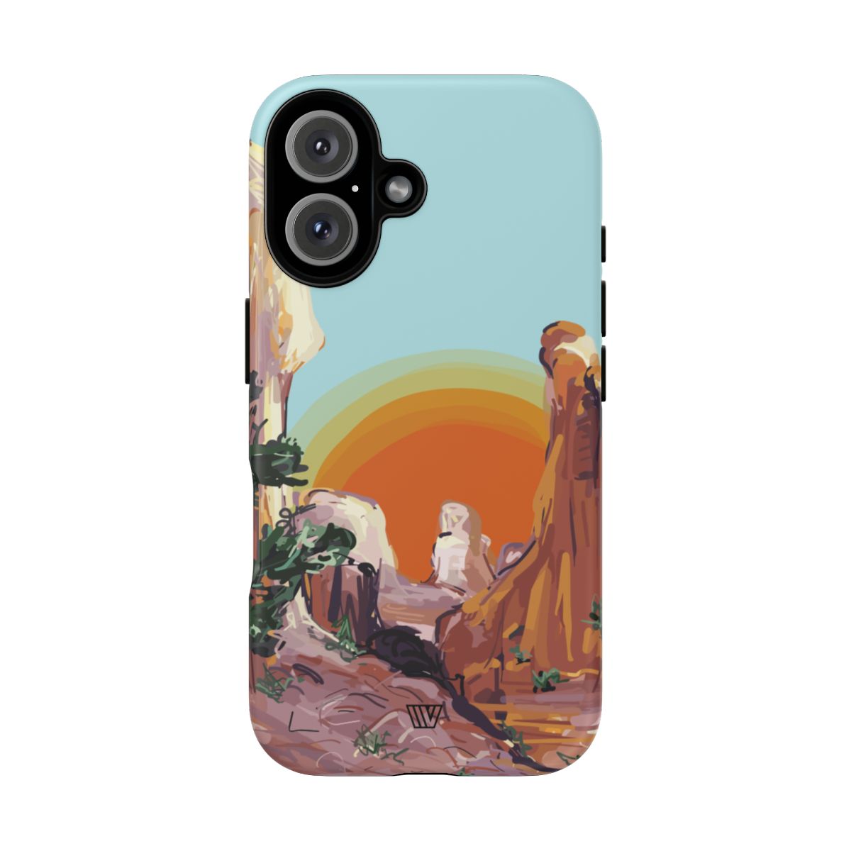 Tough Phone Case 8ft Drop Tested DESERT SUNRISE TROVVVE X EARTH FORMATIONS