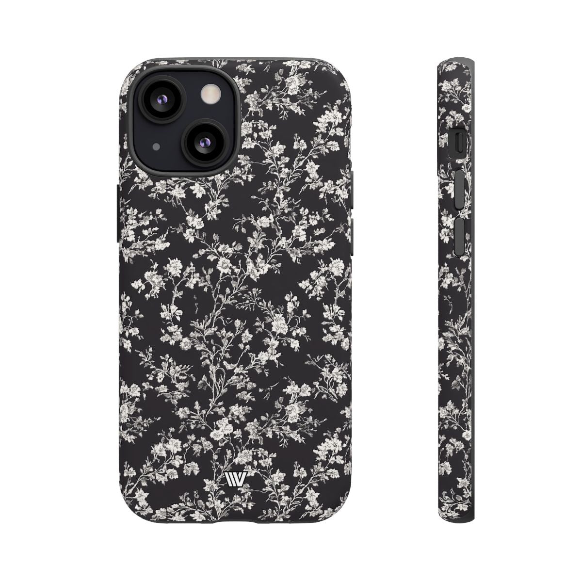 Tough Phone Case Impact Resistant Dual-Layer INKED PETALS