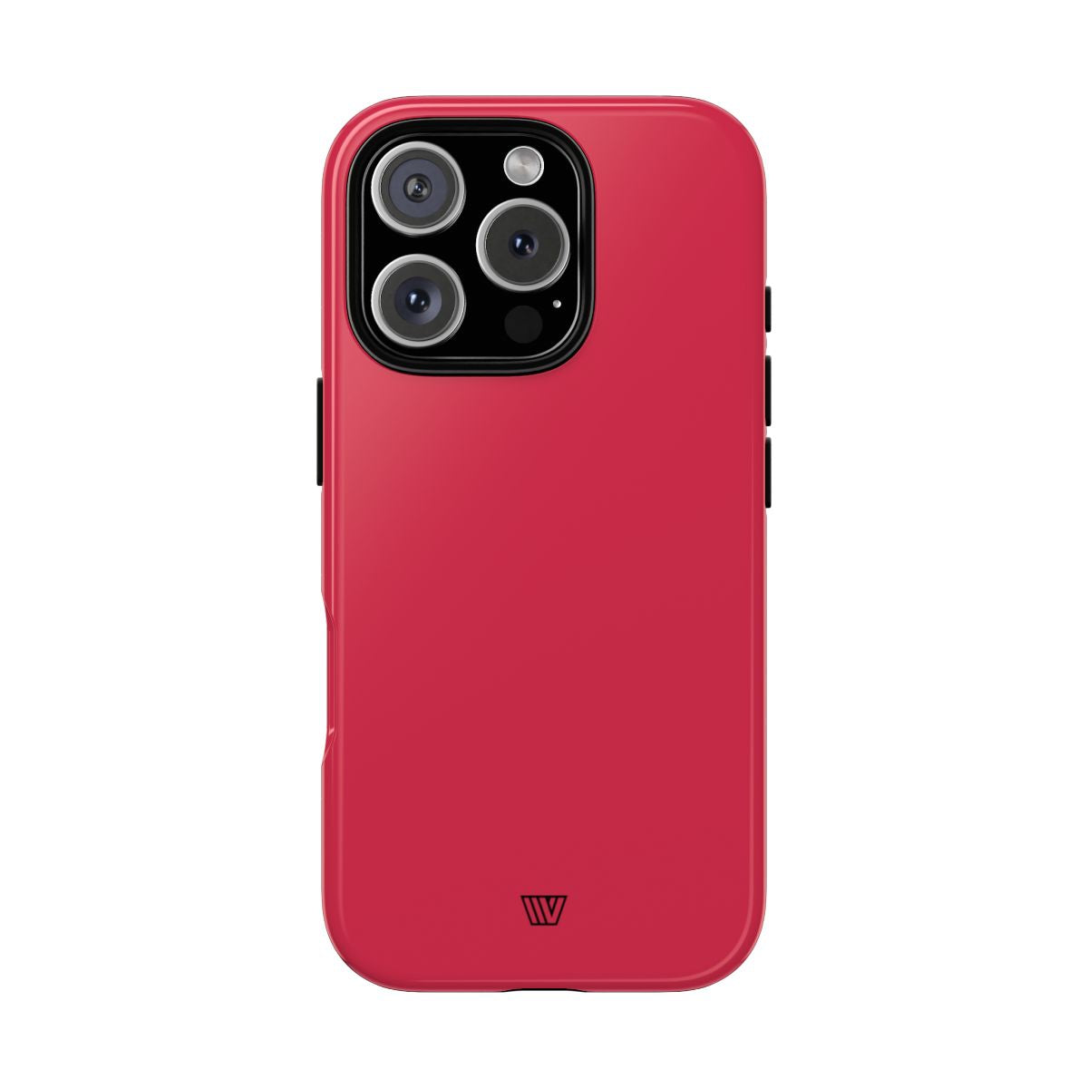 Red Amaranth Tough Phone Case Dual-Layer Protection