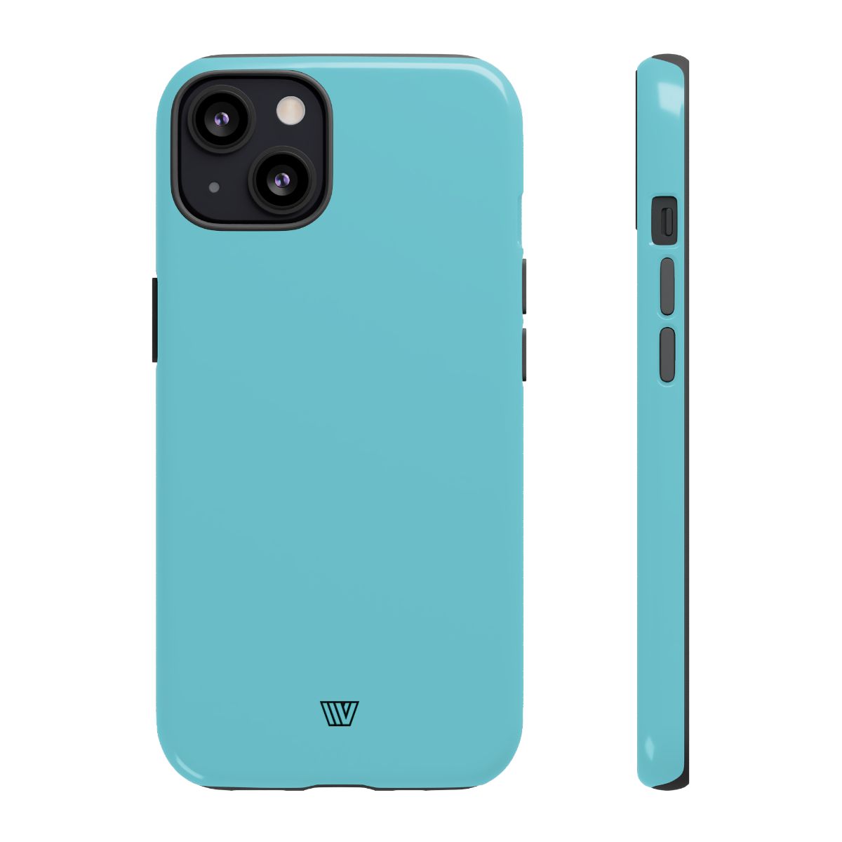 Tough Phone Case CYAN with Impact-Resistant Dual Layer