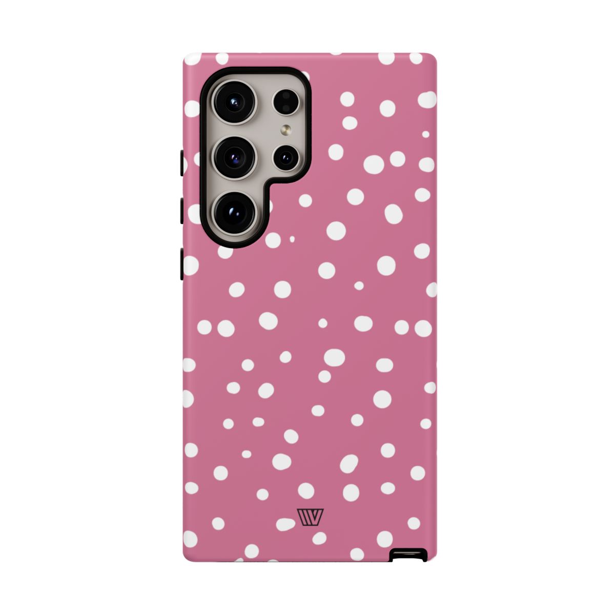 Blush Red Dots Tough Phone Case