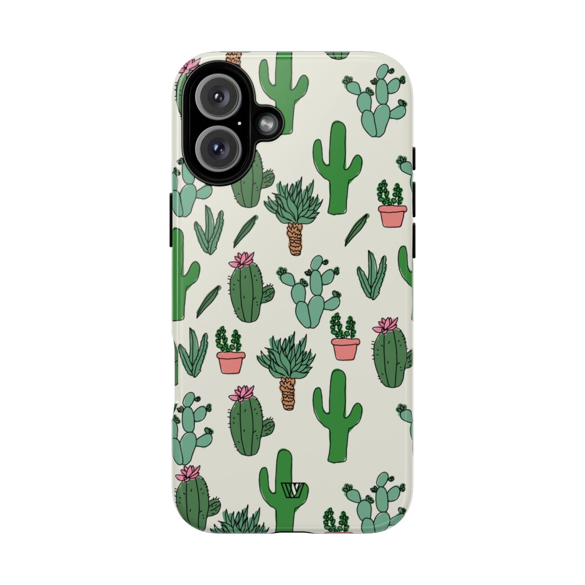 Tough Impact-Resistant Phone Case CACTUS DOODLES