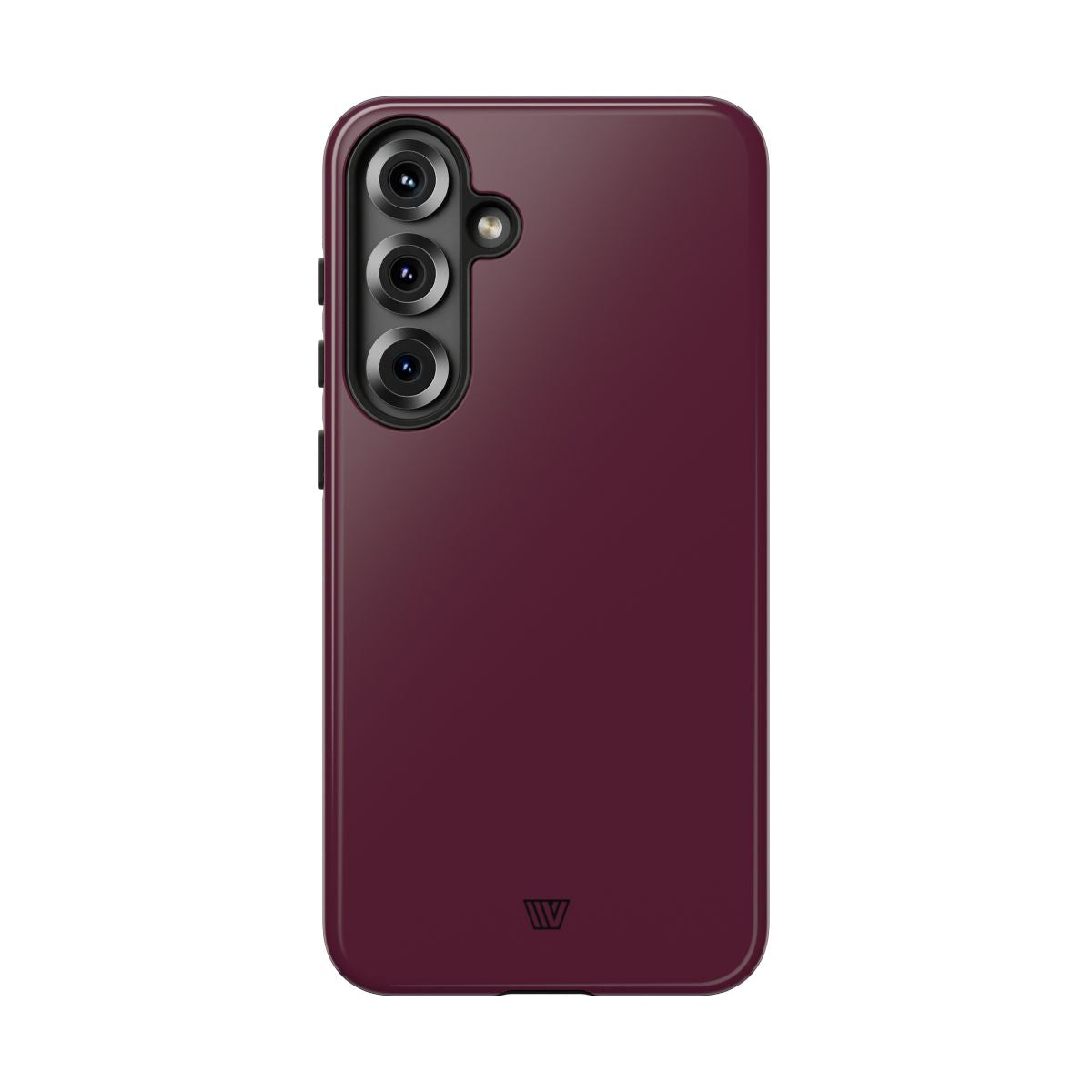 Tough Phone Case Wine Berry Protective Dual-Layer Polycarbonate Shell