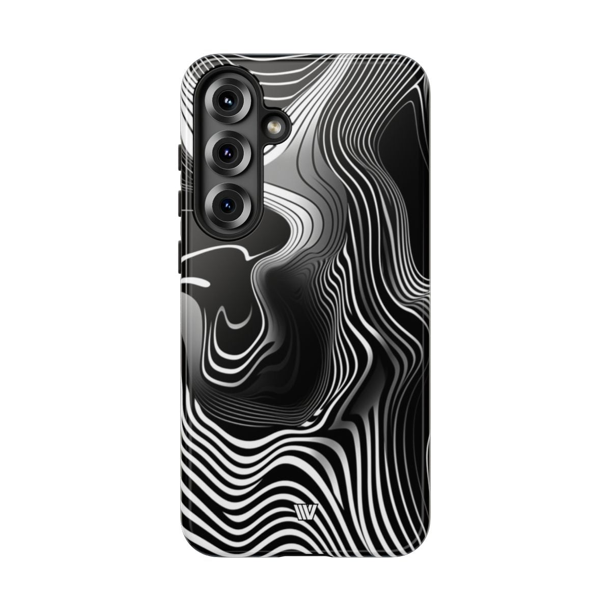 Abstract Zebra Stripes Tough Phone Case