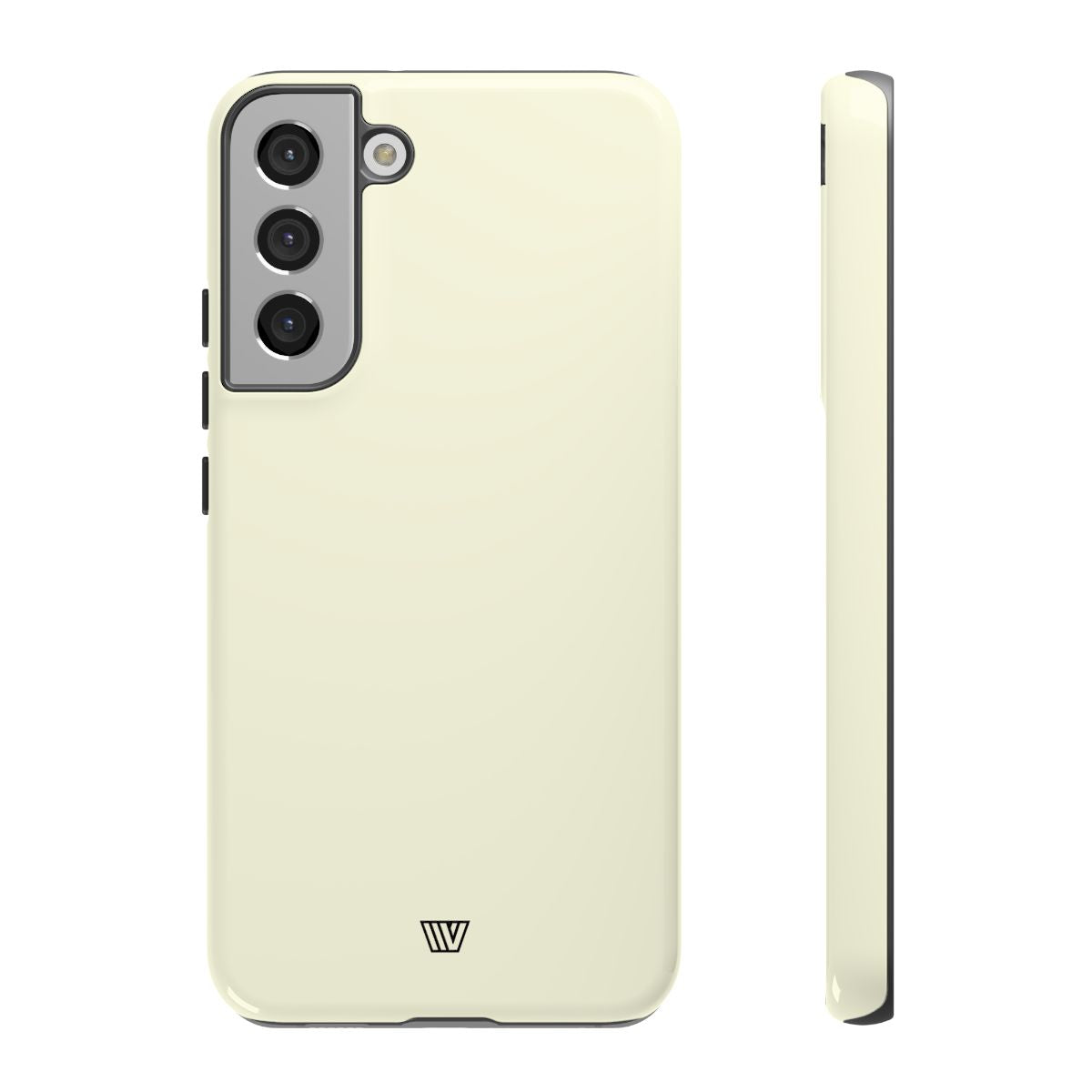 Tough Ivory Phone Case Dual Layer Impact-Resistant Trovvve