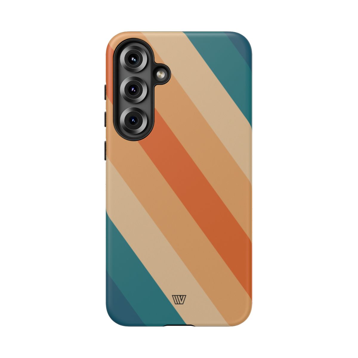 Retro Stripe Tough Phone Case 70s Style