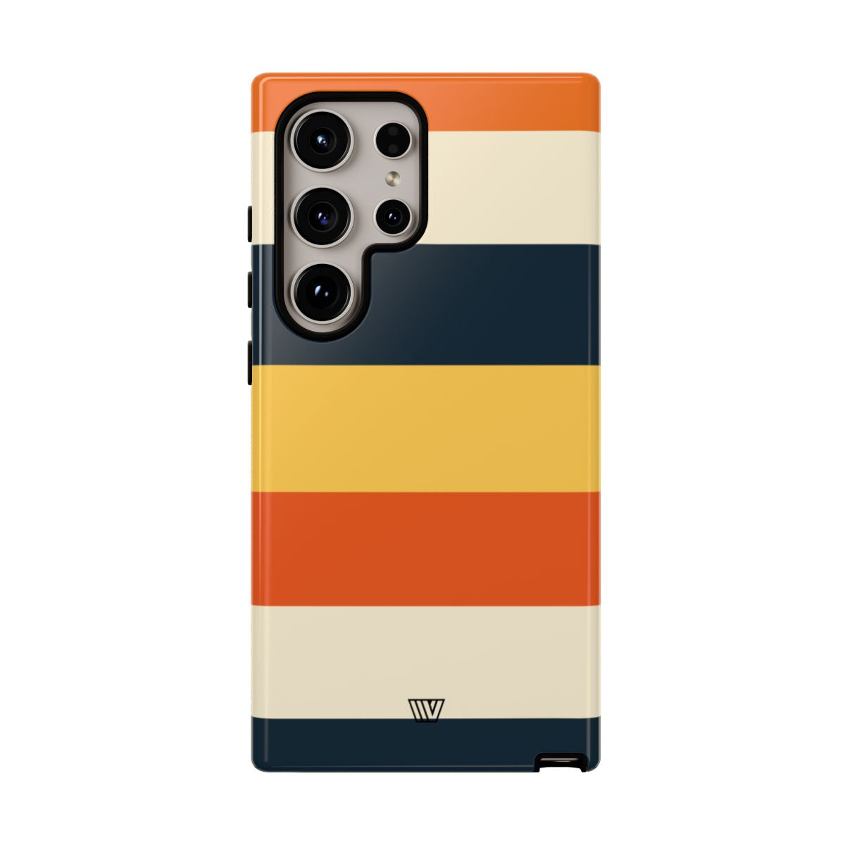 Beach Sunset Stripes Tough Phone Case
