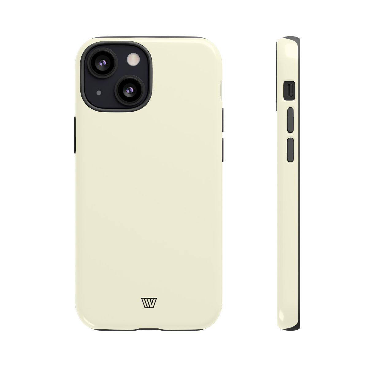 Tough Ivory Phone Case Dual Layer Impact-Resistant Trovvve