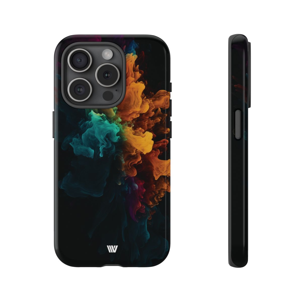 Tough Phone Case Dual-Layer Protection Color Burst
