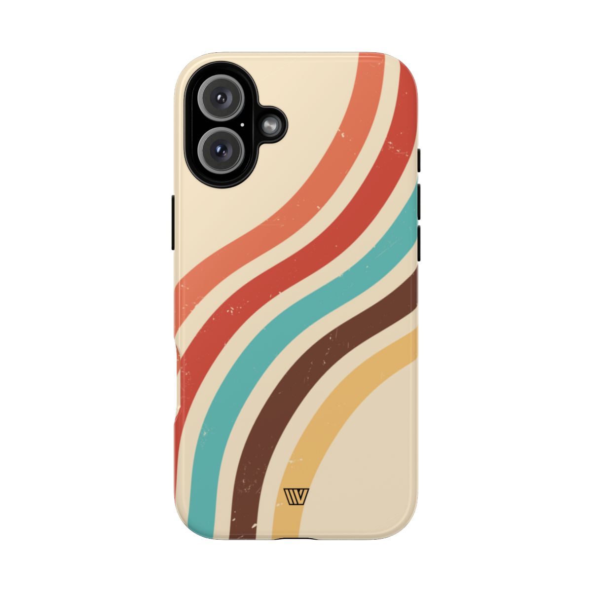 Vintage Stripe Tough Durable Phone Case