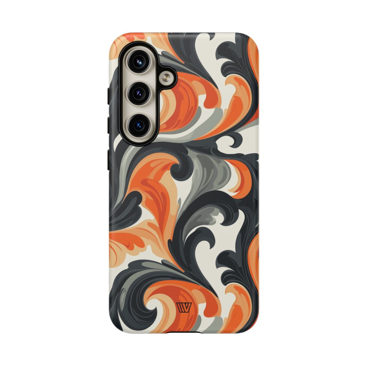 Tough Phone Case Baroque Swirl Polycarbonate Shell Trovvve