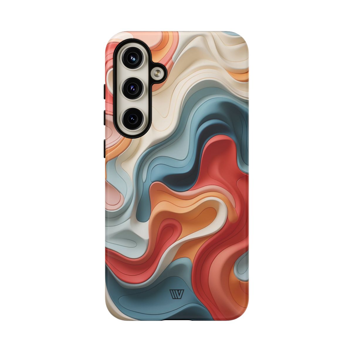 3D Colorful Clay Tough Phone Case