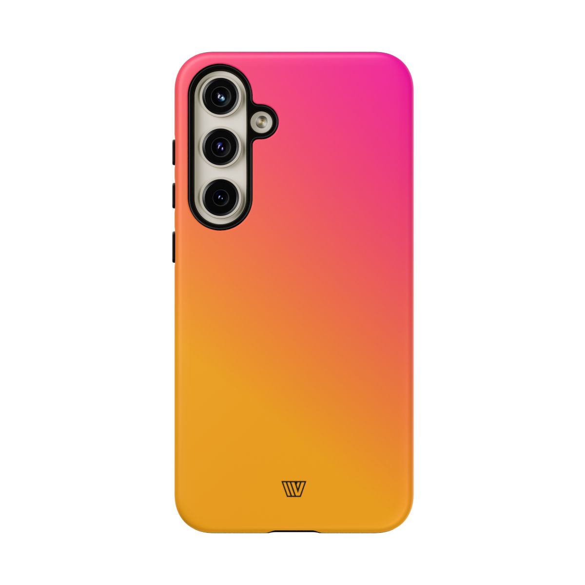 Hot Pink Orange Tough Phone Case