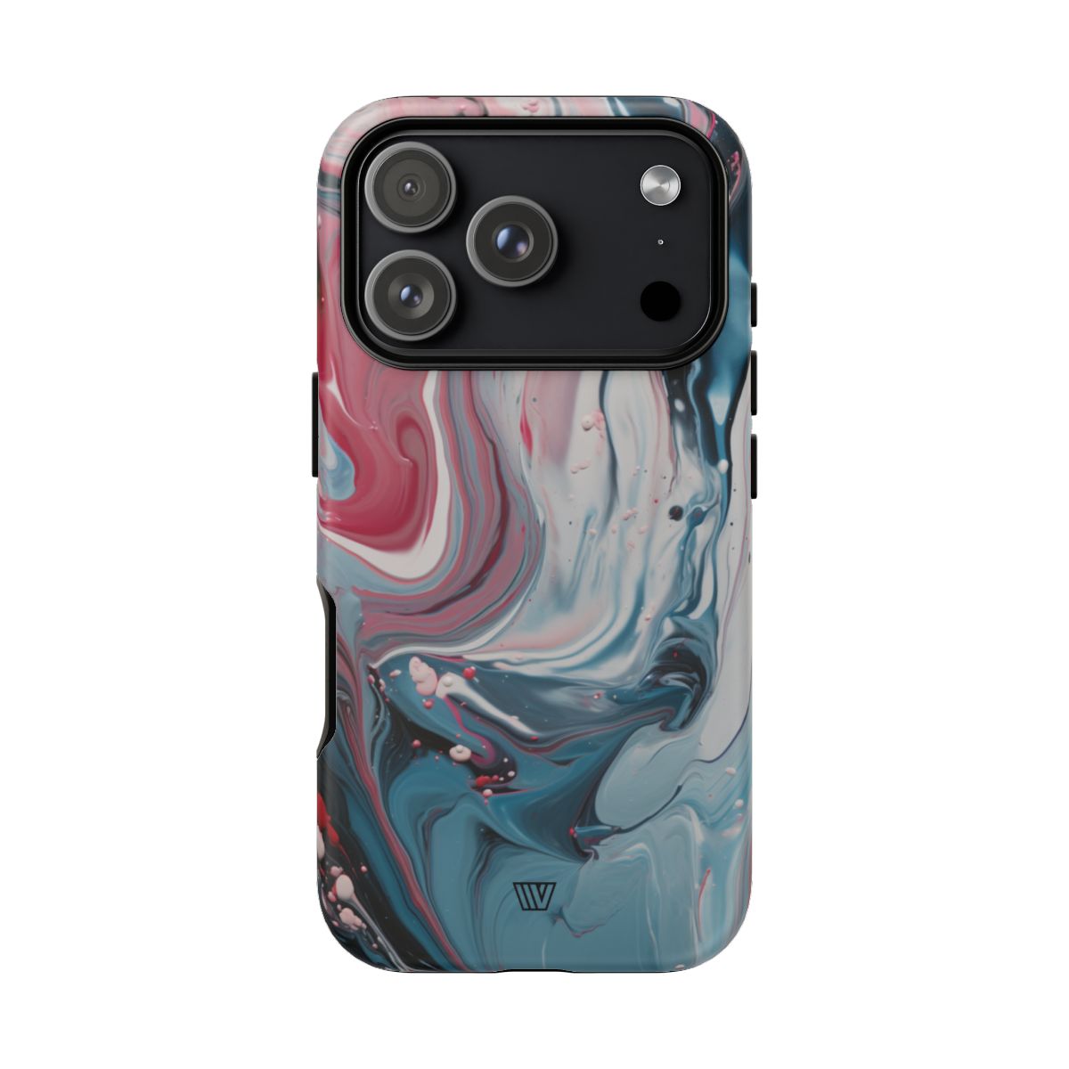 Blue Pastel Swirl Tough Phone Case