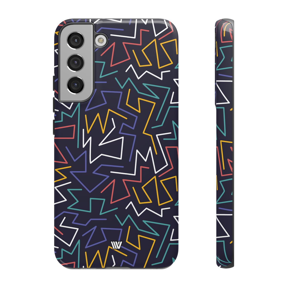 Tough Impact Resistant Phone Case ZIGZAG NIGHT