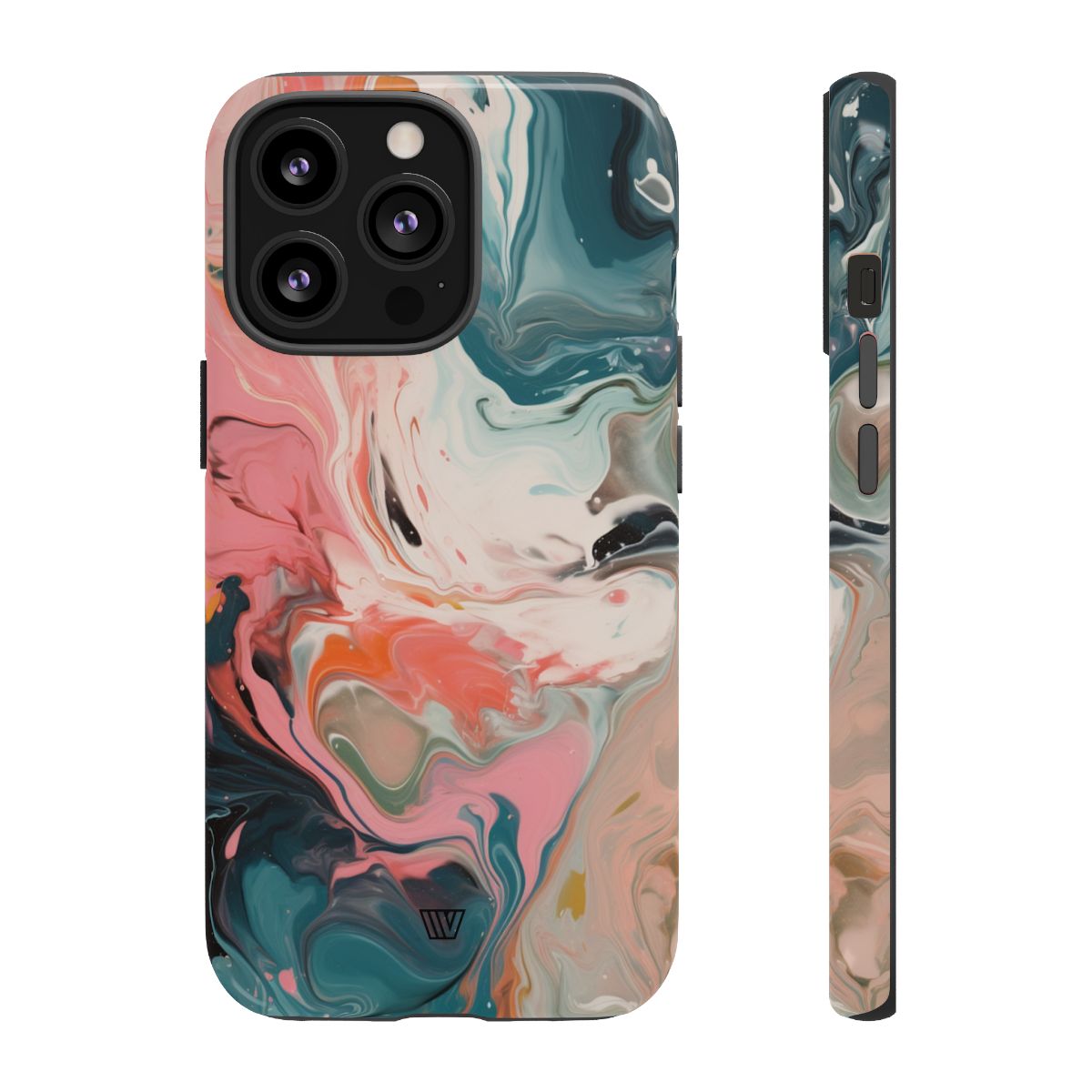 Pastel Paint Swirl Tough Phone Case