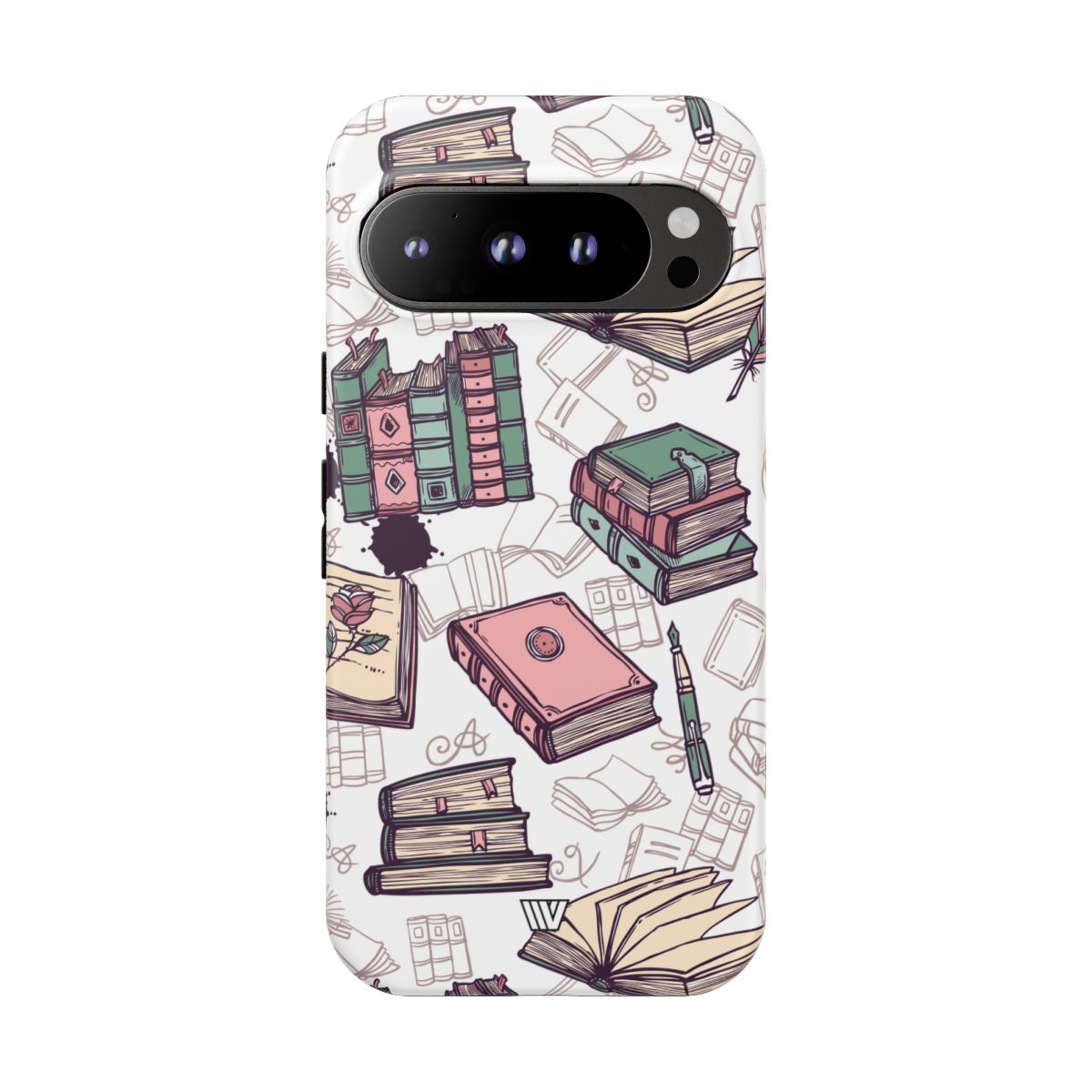 Tough Phone Case Impact Resistant Dual-layer Protective - BOOK LOVER