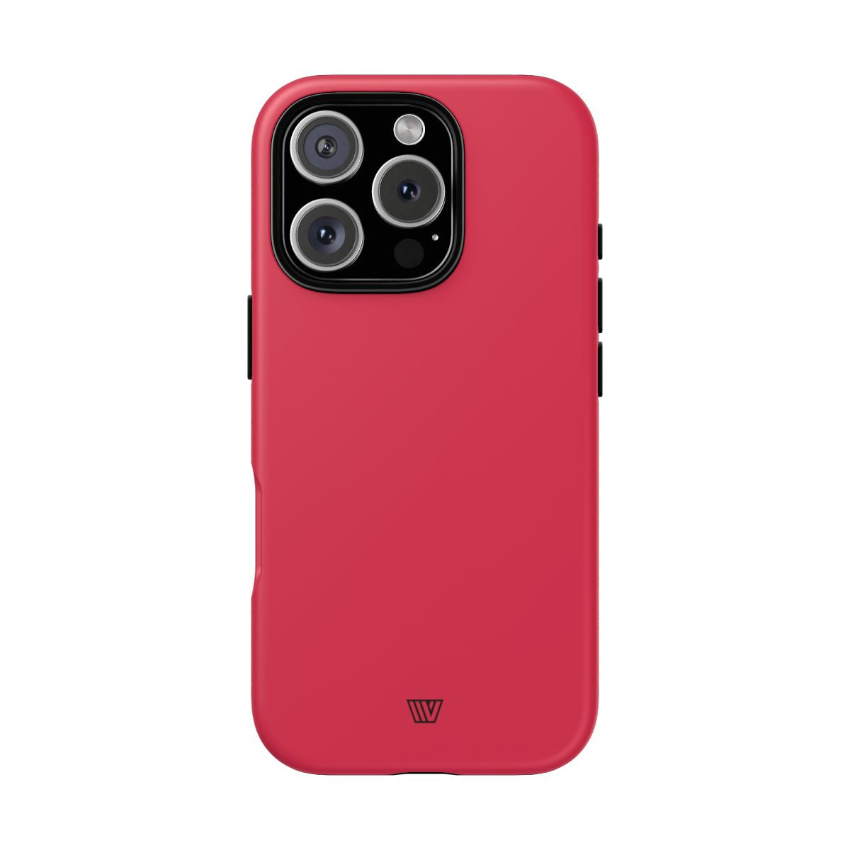Red Amaranth Tough Phone Case Dual-Layer Protection