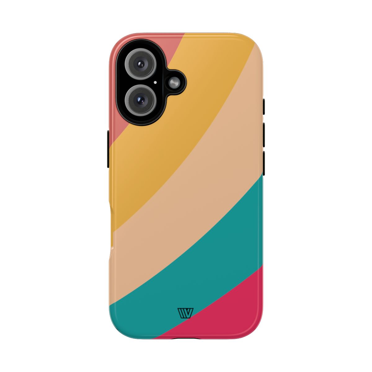 Rainbow Tough Phone Case Durable Impact-Resistant Shell SUMMER BY THE SEA