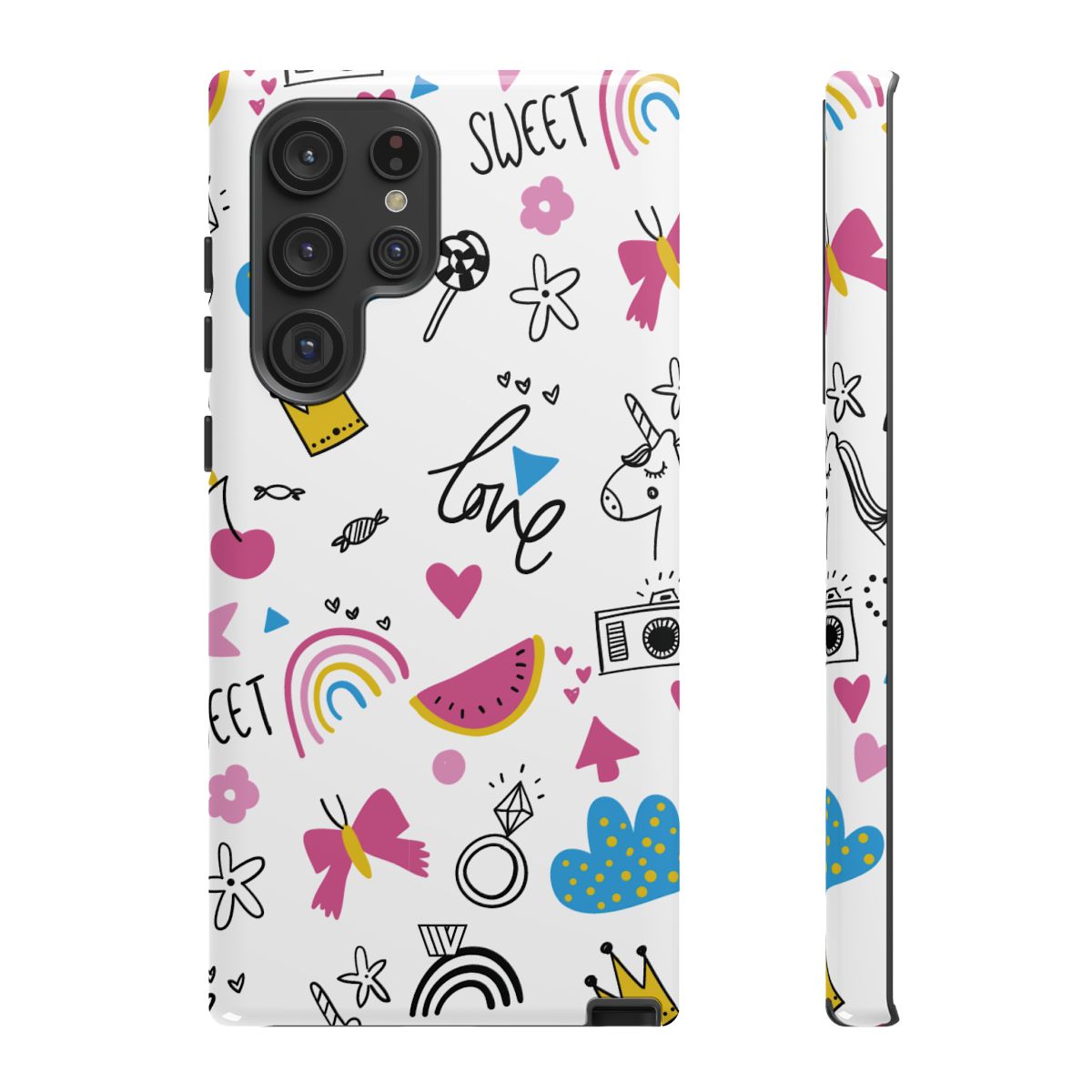 Tough Impact Resistant Phone Case SWEET LOVE