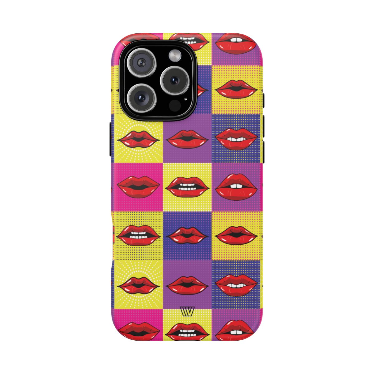 Tough Phone Case Dual-layer Protection POP ART LIPS
