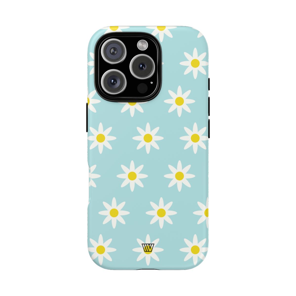 Tough Phone Case Dual Layer Impact Resistant DOODLE DAISY