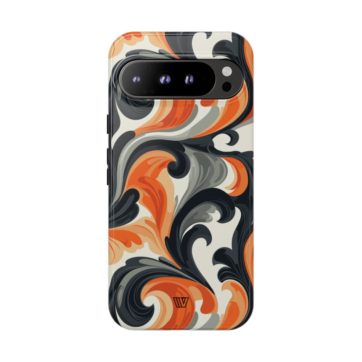 Tough Phone Case Baroque Swirl Polycarbonate Shell Trovvve