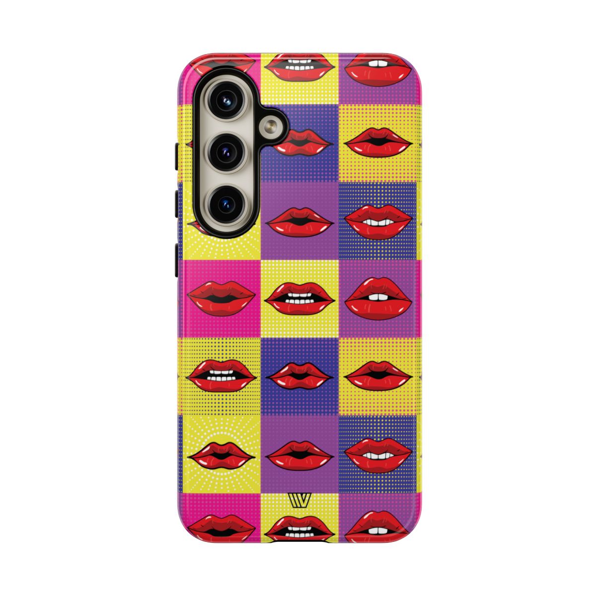 Tough Phone Case Dual-layer Protection POP ART LIPS