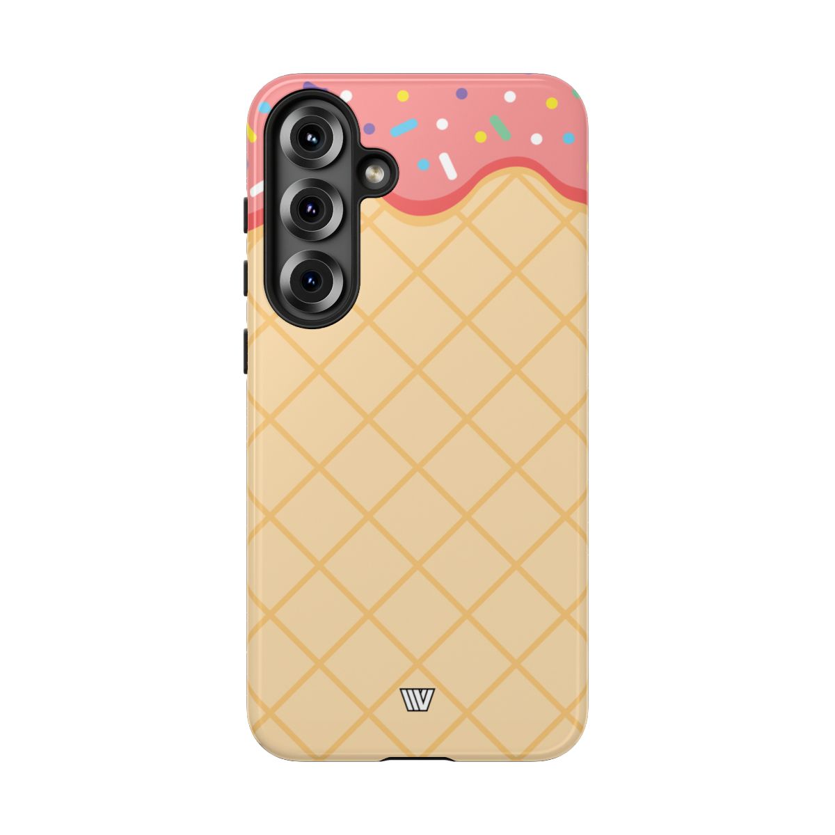 Ice Cream Cone Tough Phone Case Dual-Layer Protection
