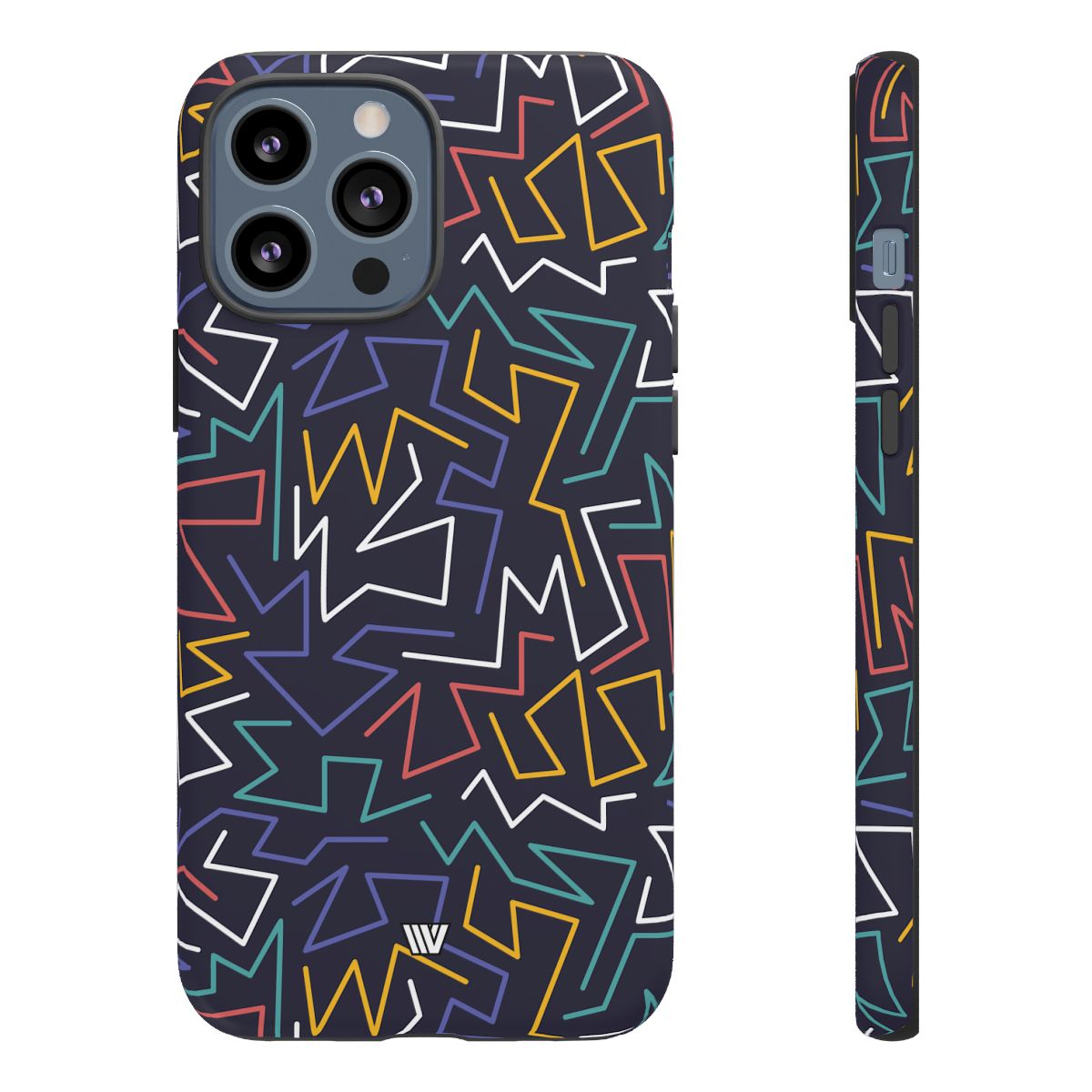 Tough Impact Resistant Phone Case ZIGZAG NIGHT