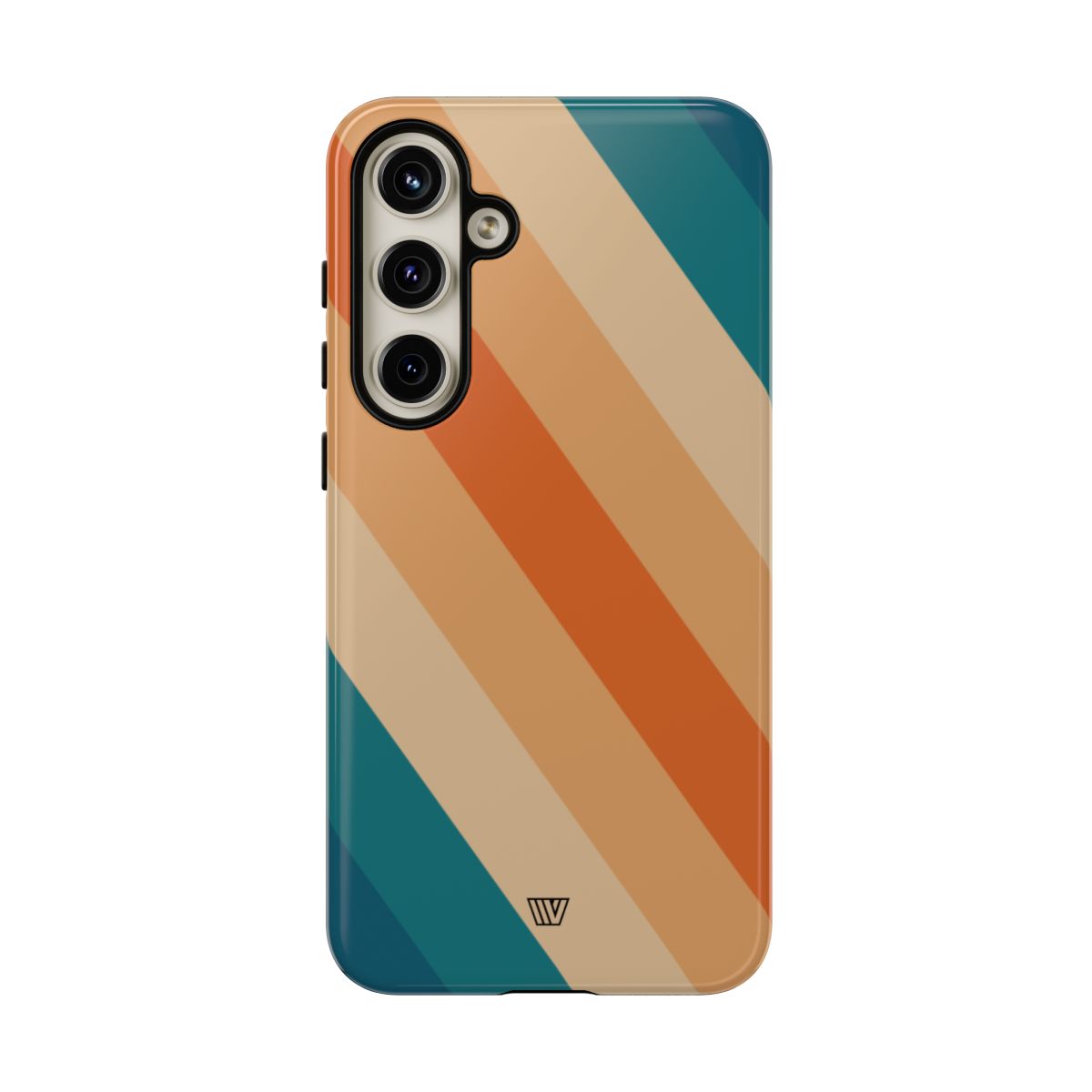 Retro Stripe Tough Phone Case 70s Style
