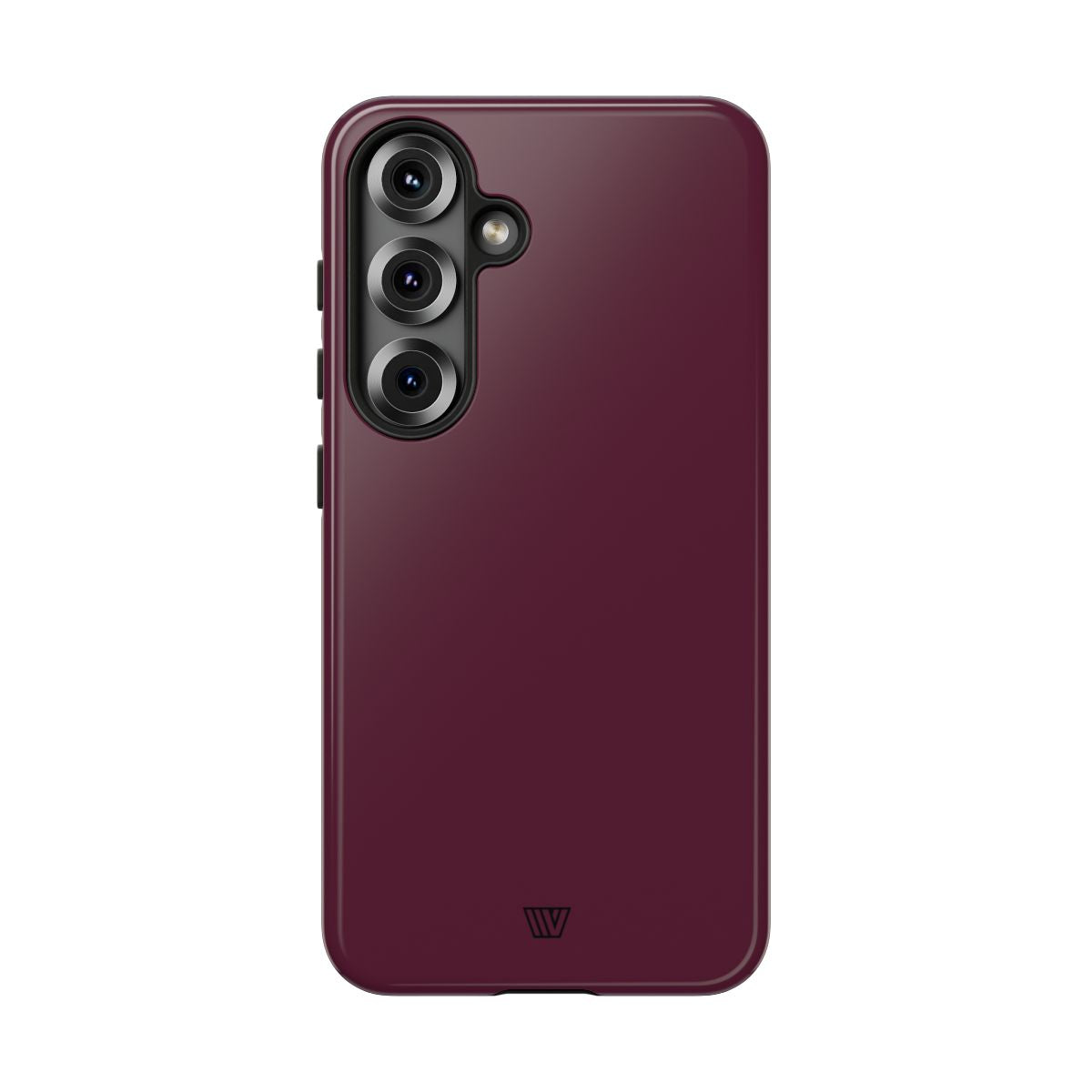 Tough Phone Case Wine Berry Protective Dual-Layer Polycarbonate Shell