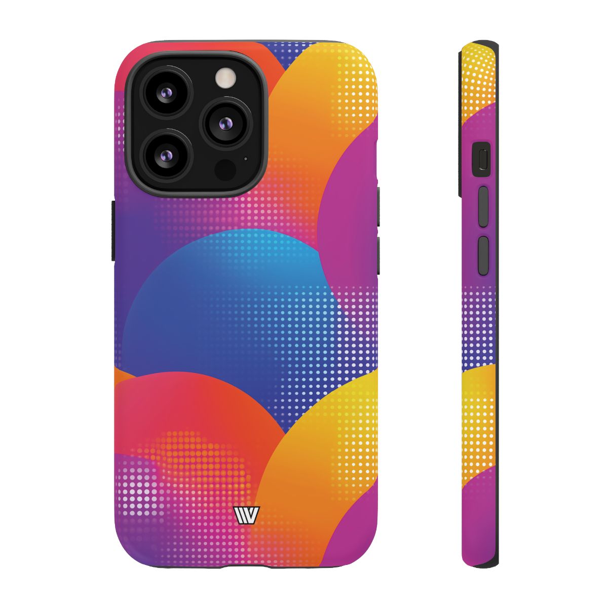 Tough Phone Case Dual-Layer Durable BOLD VIBES