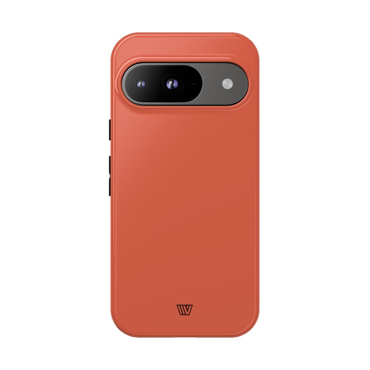 Burnt Sienna Tough Phone Case Dual-Layer Protection