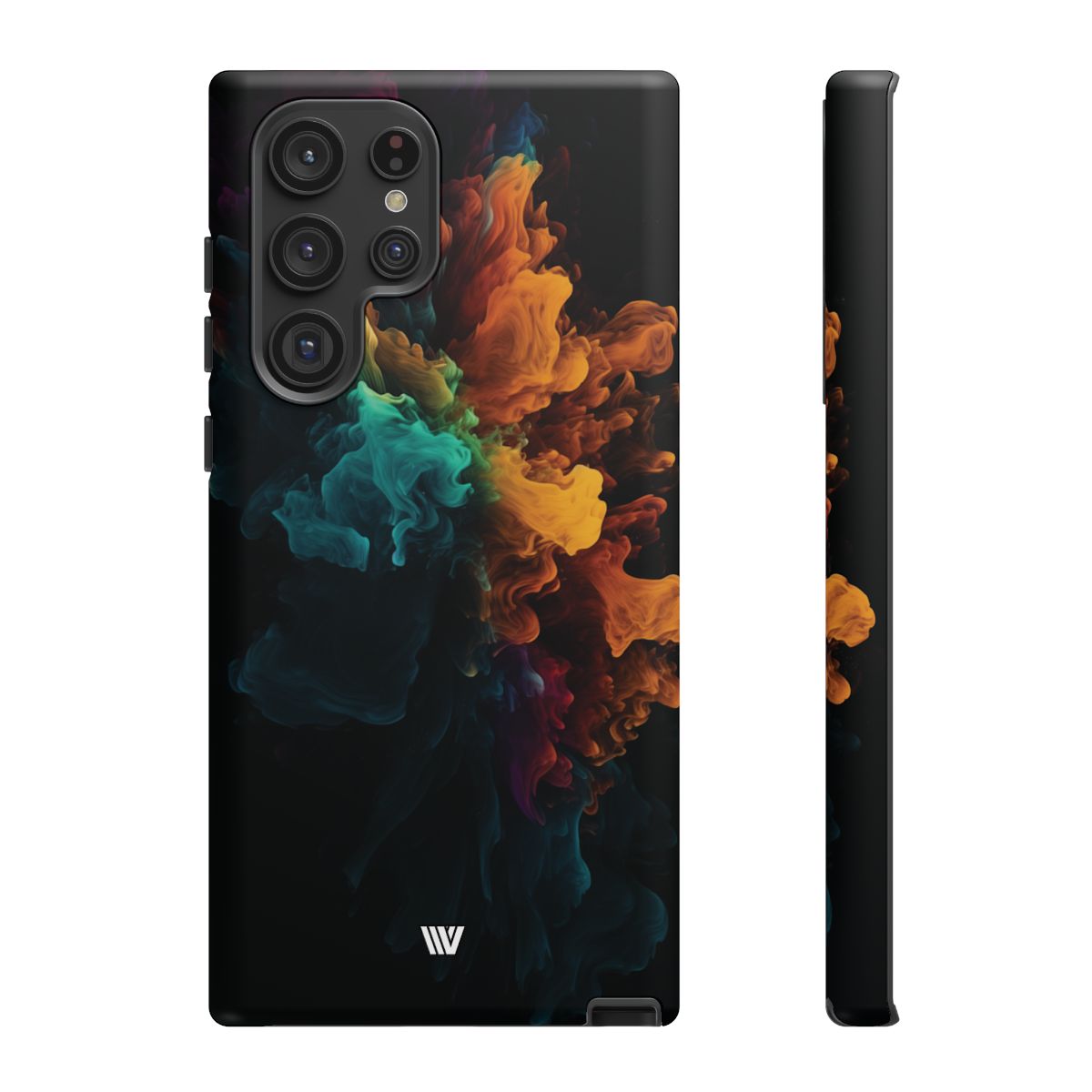 Tough Phone Case Dual-Layer Protection Color Burst