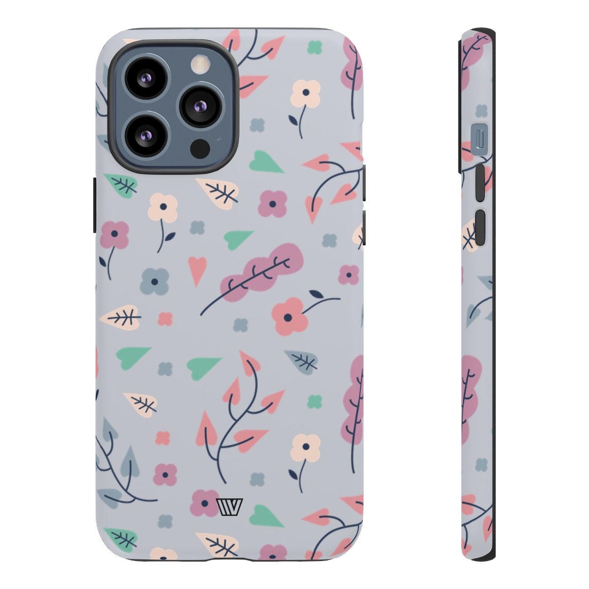 Petal Pastels Tough Phone Case with Dual-Layer Protection
