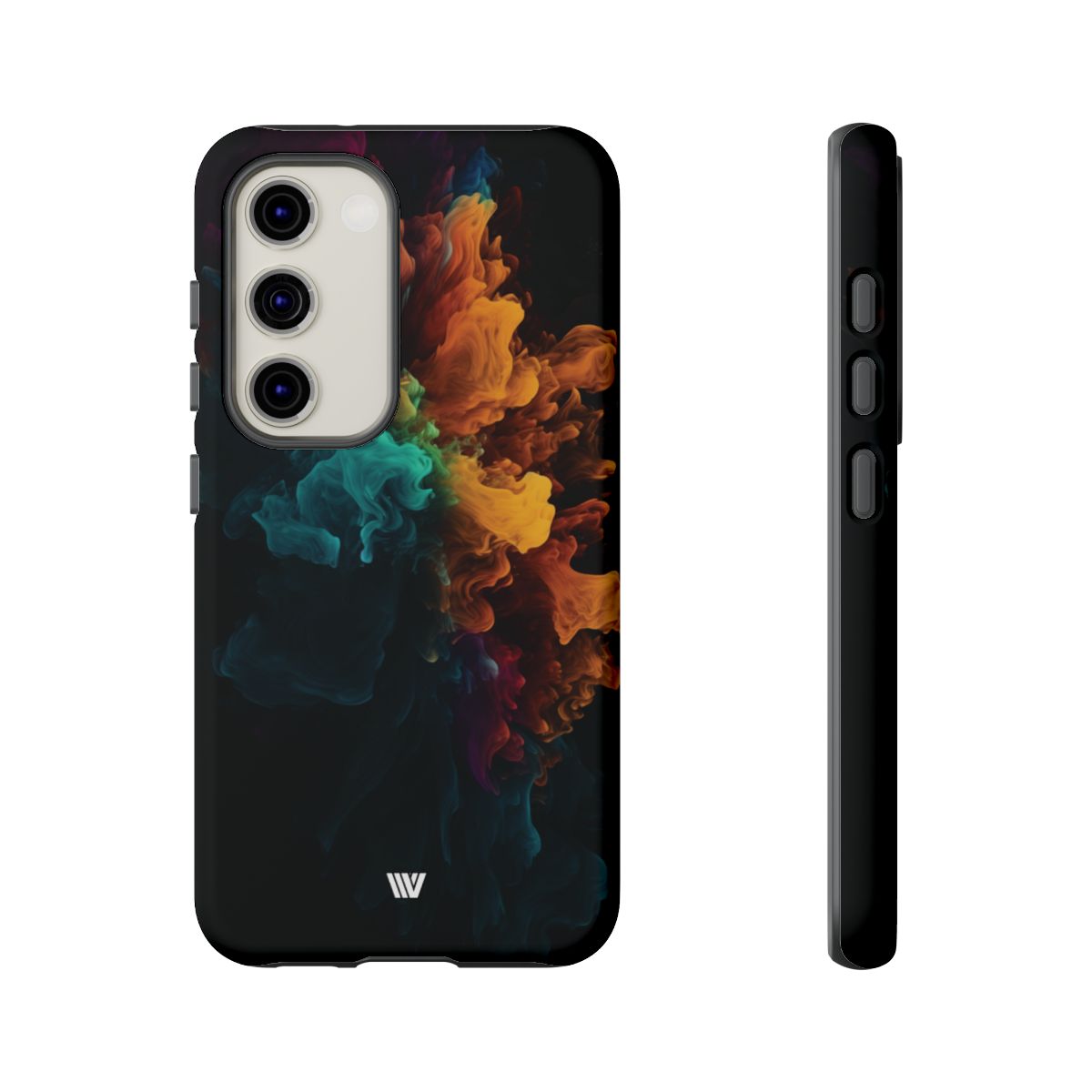 Tough Phone Case Dual-Layer Protection Color Burst