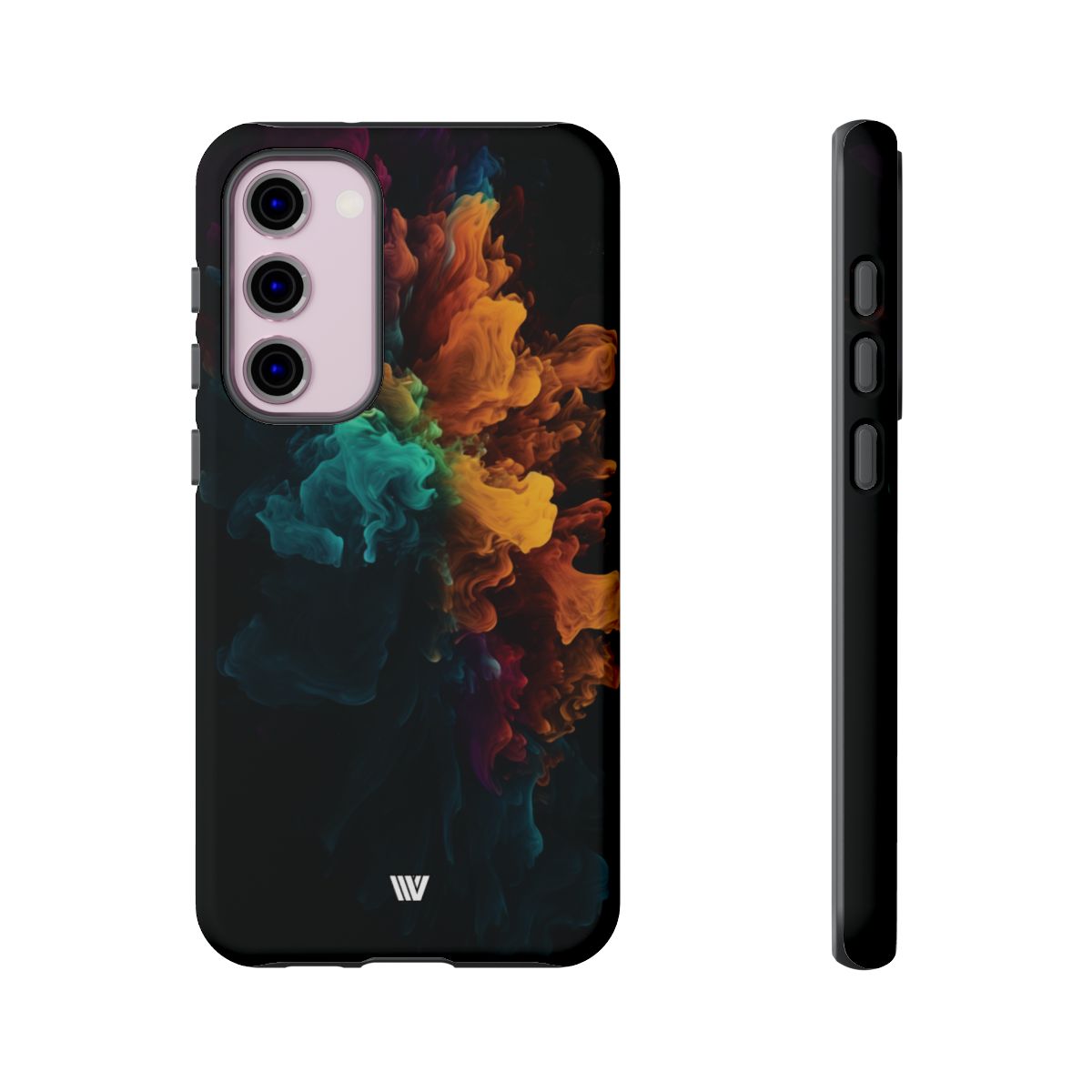 Tough Phone Case Dual-Layer Protection Color Burst